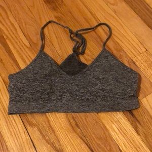 🛒Simple gray sports bra